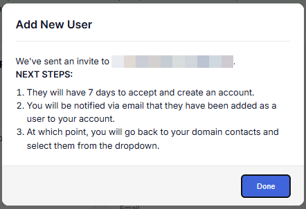 Add New Domain User Instructions