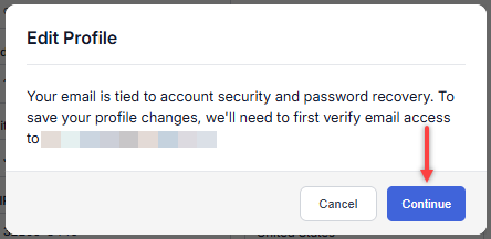 Email Verification Needed