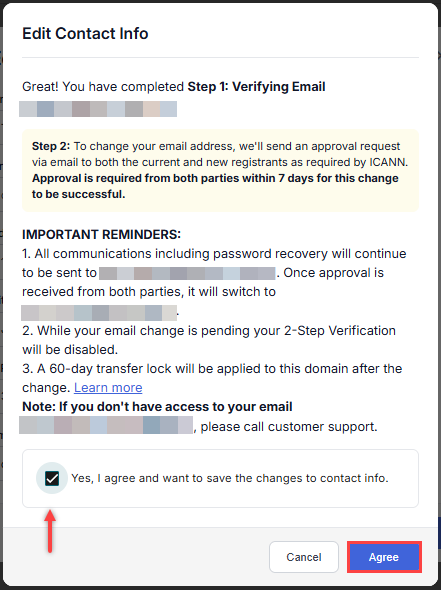 Email Approval Required