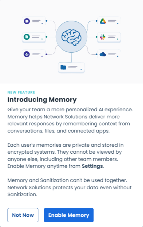 Secure Introducing Memory