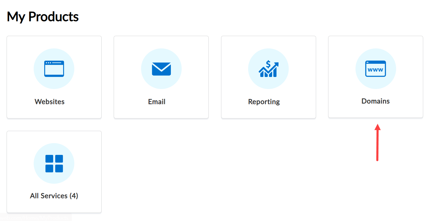 Manage Domains