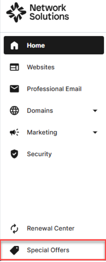 Enter domain name