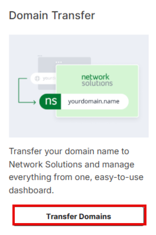 Enter domain name