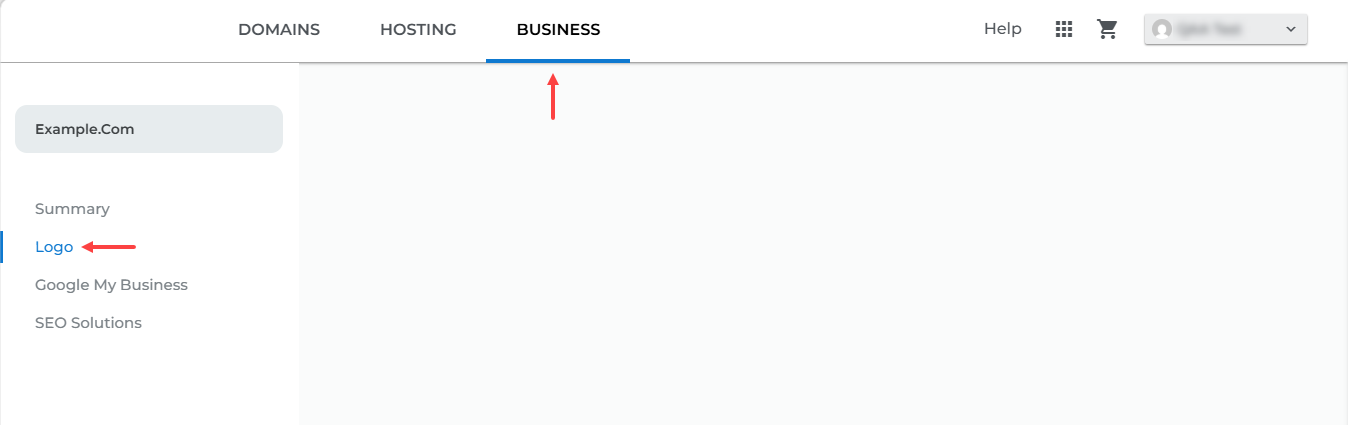 business logo
