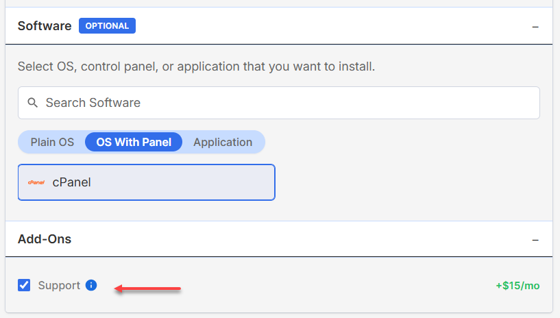 Add-on Support