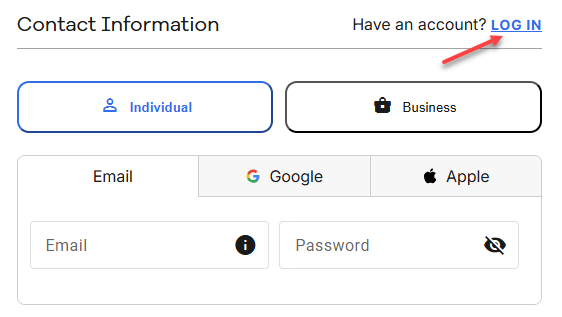 Create Contact Information