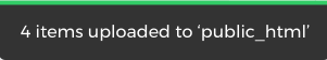 Successful upload