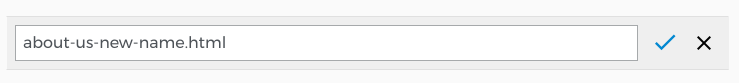 Rename a file or folder