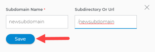 Subdomain specifics