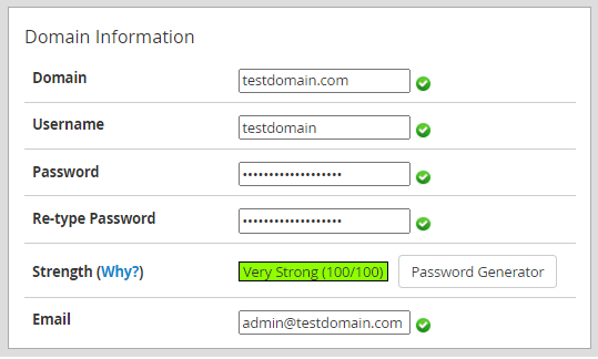 domain information