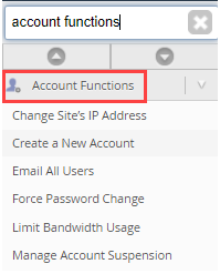 search tab