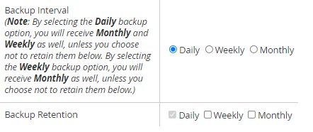 disable backup interval