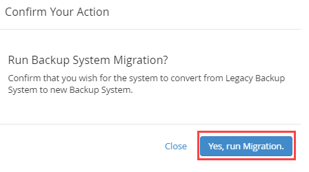 confirm your action button