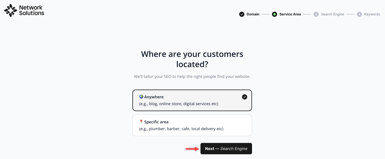 customer location