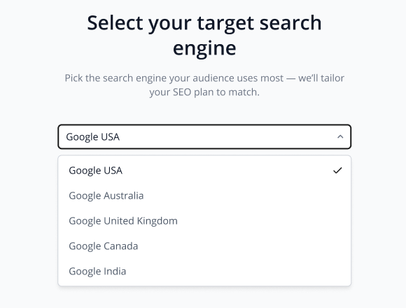 target search engine