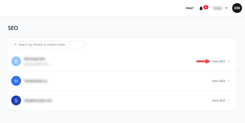 domain list